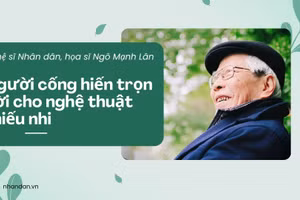 Nghệ sĩ Nhân dân, họa sĩ Ngô Mạnh Lân – Người cống hiến trọn đời cho nghệ thuật thiếu nhi
