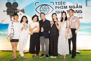 Các nhà làm phim tại Tiệc phim ngắn 2026.