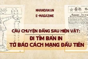 Đi tìm bản in tờ báo cách mạng đầu tiên