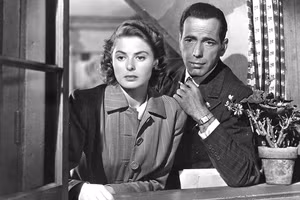 "Casablanca", bộ phim kinh điển của điện ảnh Mỹ sẽ được trình chiếu trong chương trình "Tiêu điểm điện ảnh". (Ảnh phim)
