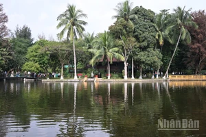 Khu di tích Chủ tịch Hồ Chí Minh trong Phủ Chủ tịch.