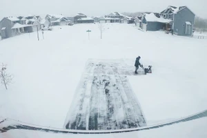 Nhiệt độ ở Minnesota giảm xuống âm 10oC vào mùa đông. Ảnh: REUTERS