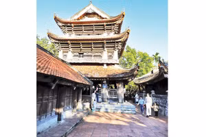 Chùa Keo gồm 21 hạng mục lớn, nhỏ (154 gian) được công nhận là Di tích quốc gia đặc biệt.