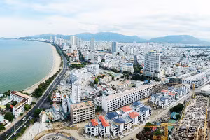 Khu đô thị mới ven biển Nha Trang, Khánh Hòa. Ảnh: NAM HẢI