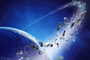 Có hàng chục nghìn mảnh vỡ đang trôi nổi trên quỹ đạo Trái đất. Ảnh: GETTYIMAGES