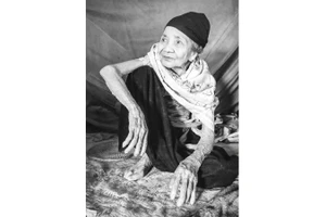 Bức ảnh về người mẹ Pù Luông của Catherine Juillerat chụp năm 2018.