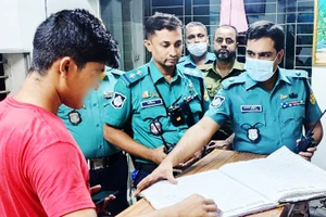 Một hoạt động trong chiến dịch chống buôn người. Ảnh: INTERPOL