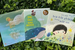Ba tập thơ thiếu nhi chào mừng Ngày Thơ Việt Nam lần thứ 24.