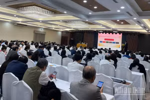 Đông đảo các đơn vị xuất bản, in và phát hành tham dự hội nghị. 