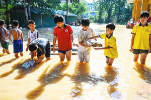 Hai cơn bão Bualoi, Matmo gây ảnh hưởng lớn đến nhiều địa phương miền bắc Việt Nam. Ảnh: THÀNH ĐẠT