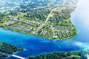 Phối cảnh khu đô thị du lịch Đại Phước (Đồng Nai).