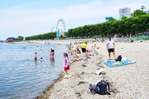 Nhiệt độ cao bất thường tại Vladivostok