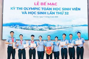 Trao giải Olympic Toán học sinh viên và học sinh năm 2026