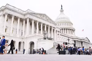 Trụ sở Tòa nhà Quốc hội Mỹ tại Washington D.C. Ảnh: ABC News 