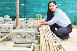 Gạch CSEB đã chứng minh được sự bền vững. Ảnh: REUTERS