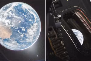 Hình ảnh ngoạn mục chụp Trái đất từ vũ trụ