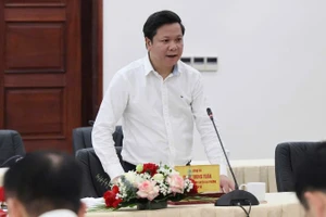 Vụ trưởng Vụ Chính quyền địa phương, Bộ Nội vụ Phan Trung Tuấn. (Ảnh: VGP) 