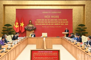 Quang cảnh hội nghị. 