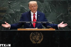 Tổng thống Mỹ Donald Trump. (Nguồn: THX/TTXVN)