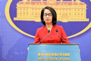 Người phát ngôn Bộ Ngoại giao Phạm Thu Hằng.
