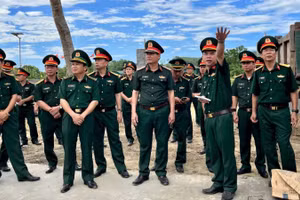 Ngày 23/6, Đoàn công tác Bộ Tham mưu Quân khu 4 do Thiếu tướng Lê Văn Vỹ, Phó Tham mưu trưởng Quân khu làm trưởng đoàn tiến hành khảo sát, giao nhiệm vụ cho các đơn vị thuộc Quân khu 4 tham gia thực hiện nhiệm vụ trong chương trình Giao lưu hữu nghị Quốc phòng biên giới Việt Nam-Lào lần thứ 3 tại Nghệ An.