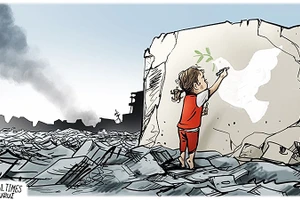 Biếm họa: LIU RUI