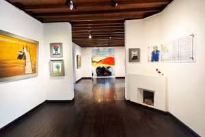 Một góc phòng triển lãm.