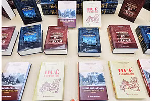 Đề án “Tủ sách Huế” đã cho ra đời 16 ấn phẩm bao quát nhiều lĩnh vực.