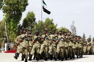 Lực lượng an ninh nội địa Syria. Ảnh: GETTYIMAGES