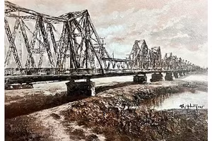 Tranh trong tập thơ "Sen".