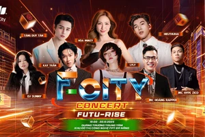 Kay Trần, Hòa Minzy, Tăng Duy Tân tham gia đêm nhạc “F-City Concert: Futurise” tại Đà Nẵng