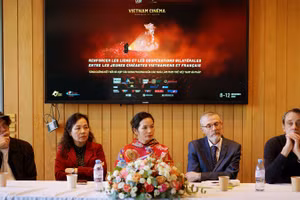 Các diễn giả Việt Nam-Pháp trao đổi trong phiên thảo luận chuyên sâu về đào tạo và phát triển dự án. (Ảnh: VFDA)