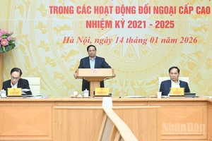 Thủ tướng Phạm Minh Chính chủ trì Hội nghị của Chính phủ tổng kết công tác đôn đốc, triển khai các cam kết, thỏa thuận trong các hoạt động đối ngoại cấp cao nhiệm kỳ 2021-2025.