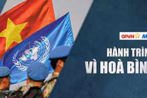 Phim tài liệu “Hành trình vì hòa bình”.