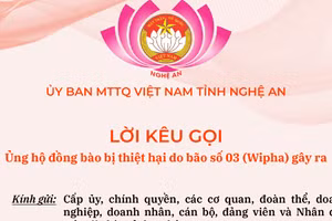 Đời sống nhân dân vùng bị thiên tai rơi vào tình cảnh vô cùng khó khăn, cần lắm những tấm lòng sẻ chia, giúp đỡ.
