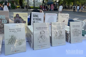 Bộ sách “Gia đình Tướng Thanh, Tướng Vịnh”.