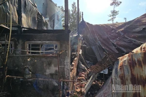 Hiện trường vụ cháy