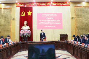 Quang cảnh hội nghị.