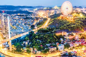 Một góc đô thị Quảng Ninh.