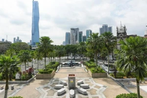 Một góc Thủ đô Kuala Lumpur của Malaysia. (Ảnh: Xinhua)