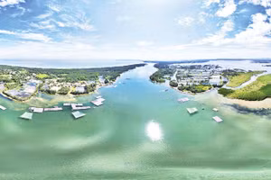 Toàn cảnh xã đảo Tam Hải, thành phố Đà Nẵng.