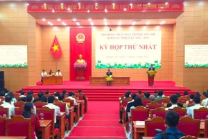 Quang cảnh kỳ họp.