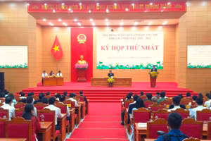Quang cảnh kỳ họp.