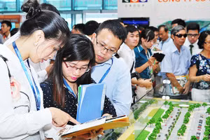 Khả năng tiếp cận nguồn vốn mới của nhóm doanh nghiệp bất động sản sẽ tiếp tục gặp nhiều thách thức. Ảnh: NGUYỆT ANH