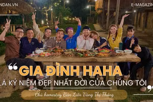 Chủ homestay Bản Liền Vàng Thị Thông: “Gia đình Haha là kỷ niệm đẹp nhất đời của chúng tôi”