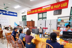 Trung tâm Phục vụ hành chính công xã Hội Thịnh được đầu tư đầy đủ trang thiết bị.