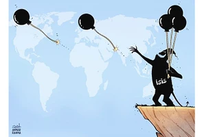 Biếm họa: AHMAD RAHMA