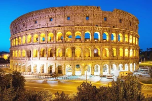 Đấu trường La Mã ngày nay. Ảnh: GETTYIMAGES