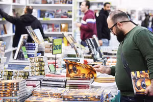 Hội chợ Sách quốc tế Cairo. Ảnh: GETTYIMAGES