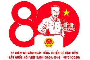 Phê duyệt biểu trưng Kỷ niệm 80 năm Ngày Tổng tuyển cử đầu tiên